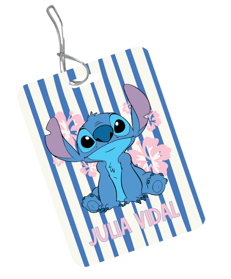 BAG TAG PARA MOCHILA TARJETA DE PVC