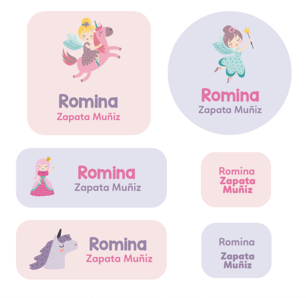 VINIL KIT BOOKS & CRAFTS ETIQUETAS ESCOLARES