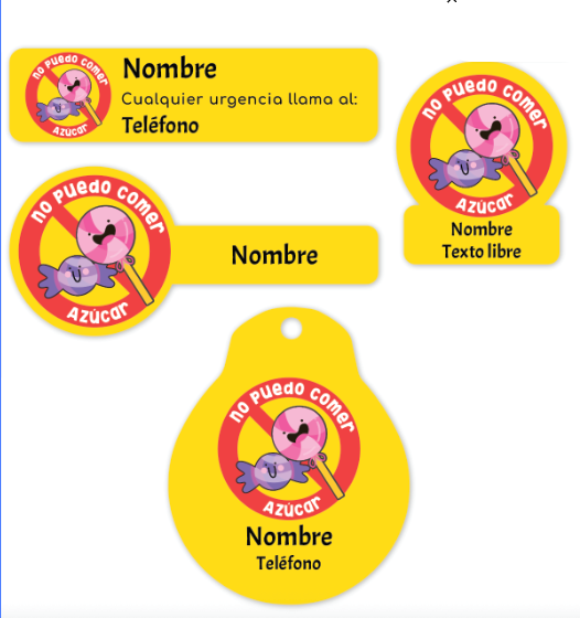 ALLERGY KIT (IMPRESION VINIL FONDO BLANCO )